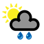 heavy rain showers